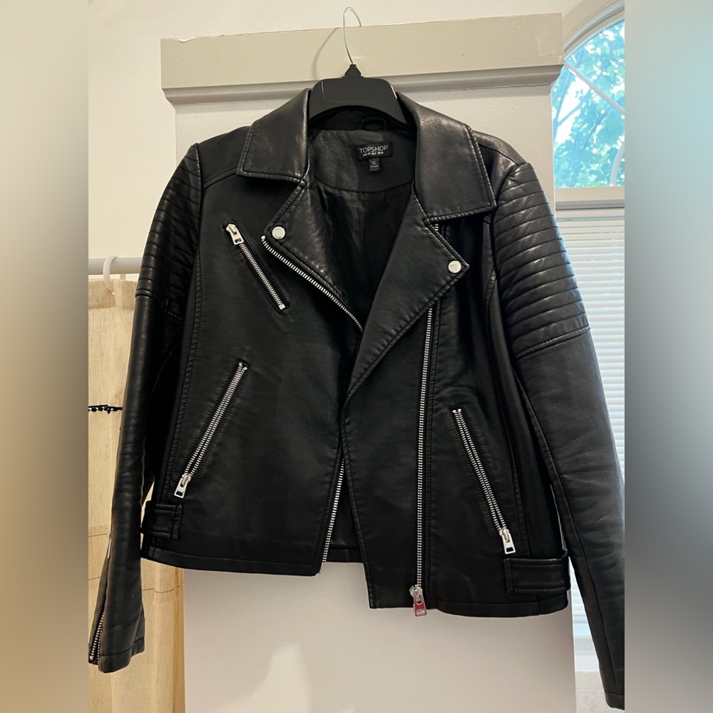 TOPSHOP Leather Jacket